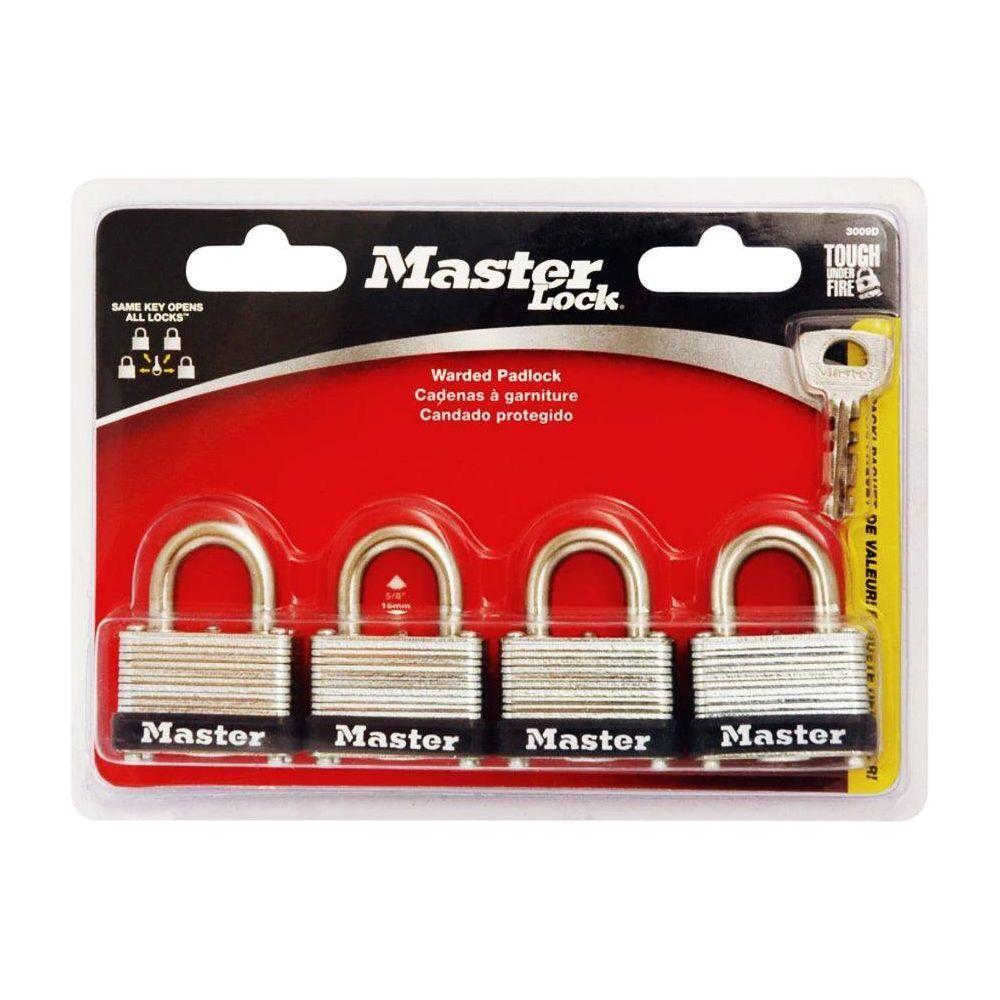 MasterLock Laminated Warded Padlock 4pcs (Key Alike) | Masterlock by KHM Megatools Corp. MasterLock Laminated Warded Padlock 4pcs (Key Alike) | Masterlock by KHM Megatools Corp.